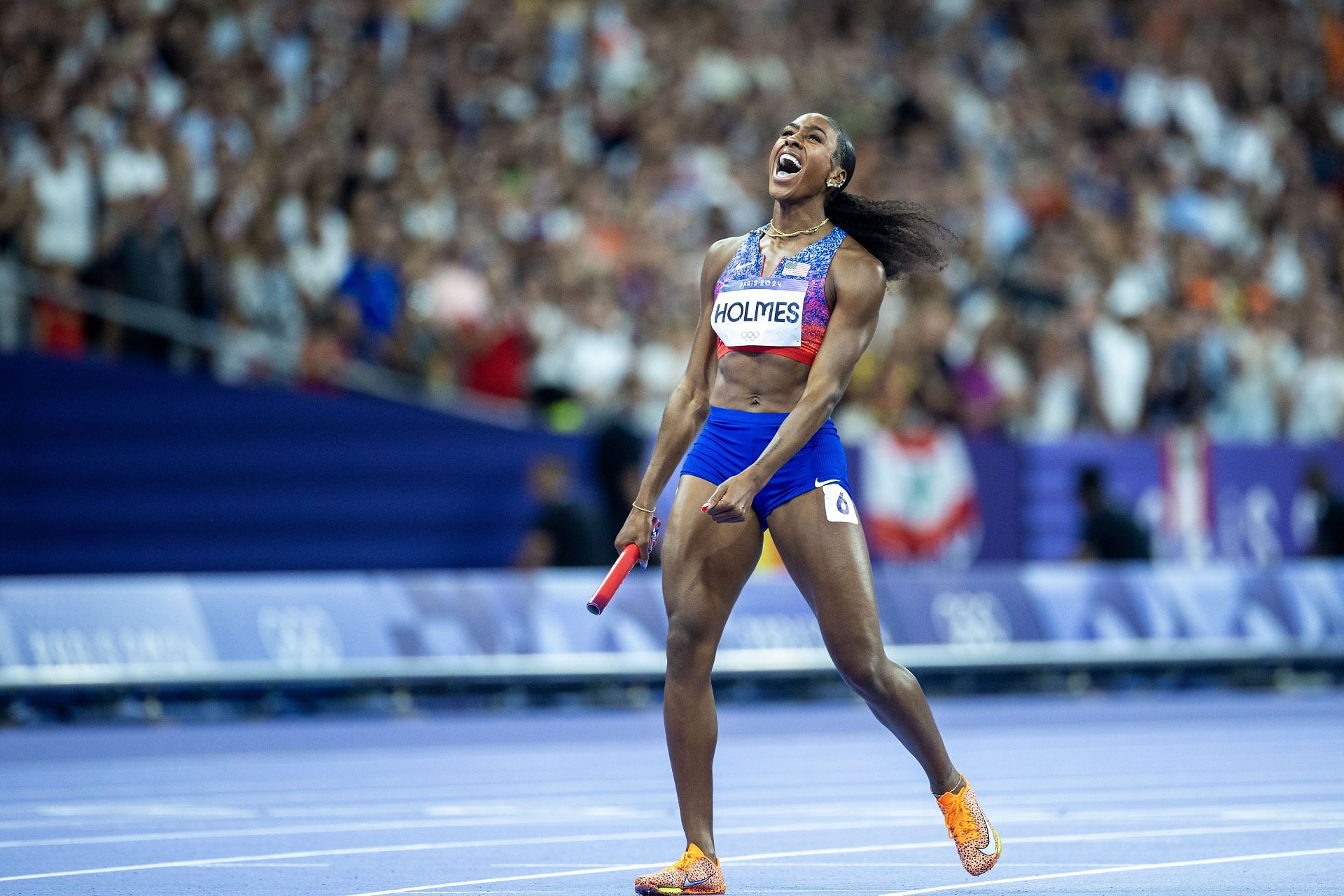 Alexis Holmes at the Olympic Games - Source: Getty